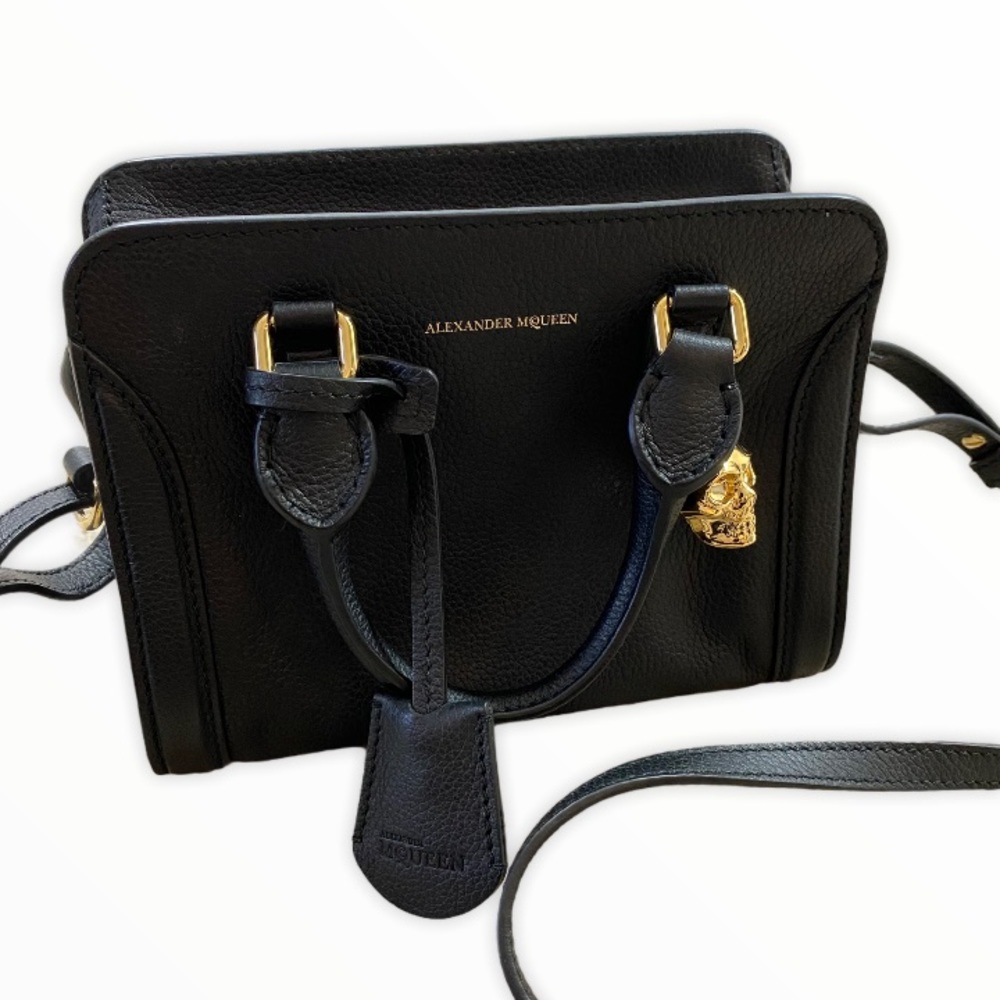 Alexander McQueen Mini Padlock Satchel Bag
